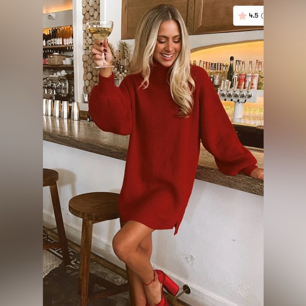 Show Me Your MuMu Red Mini Dress